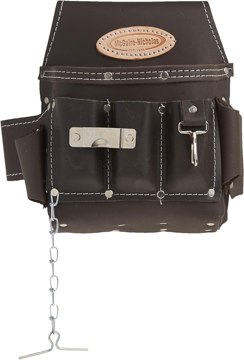 Oil-Tanned Leather Electrician’s Pouch