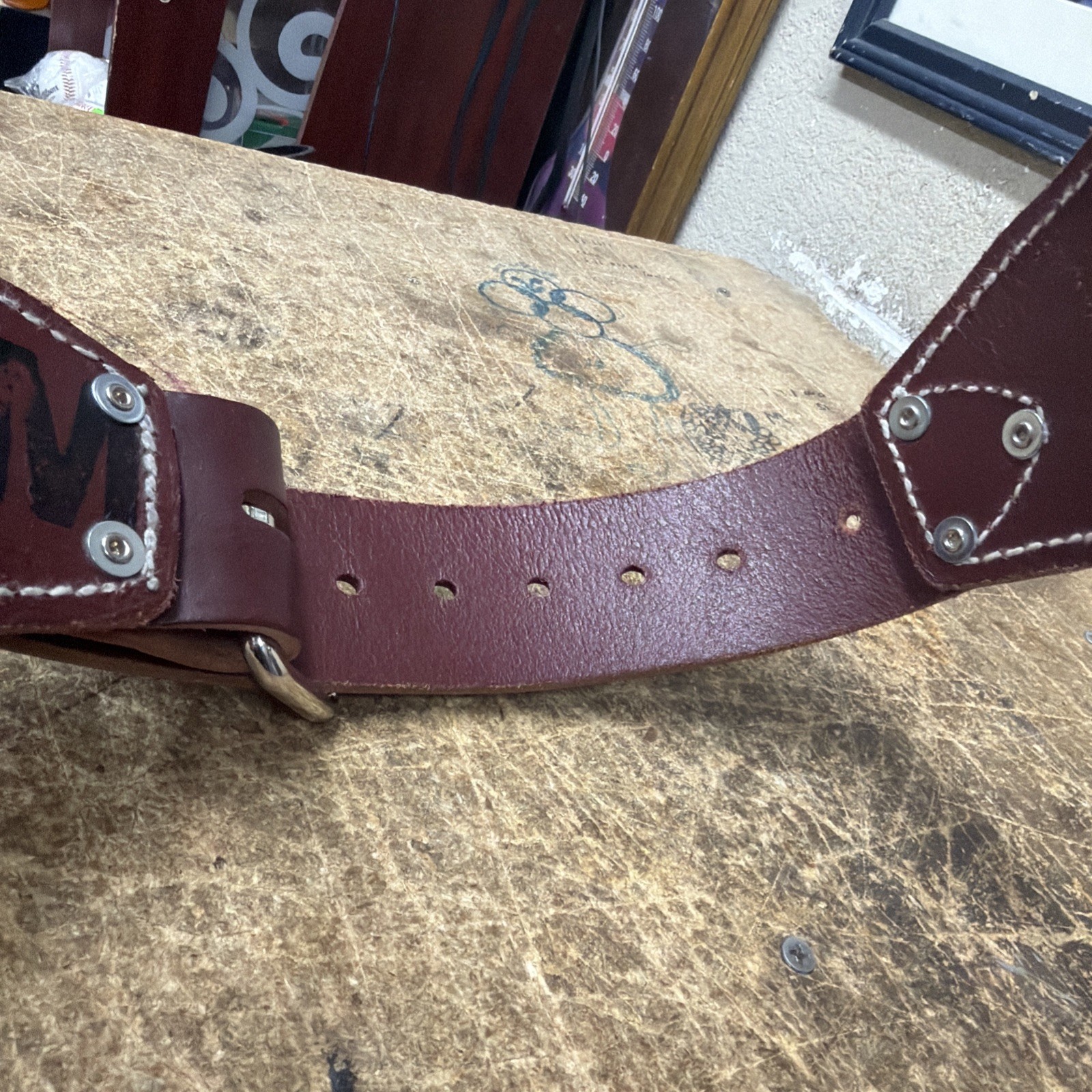 Occidental Leather HD 3” Ranger Work Belt OxyRed Small