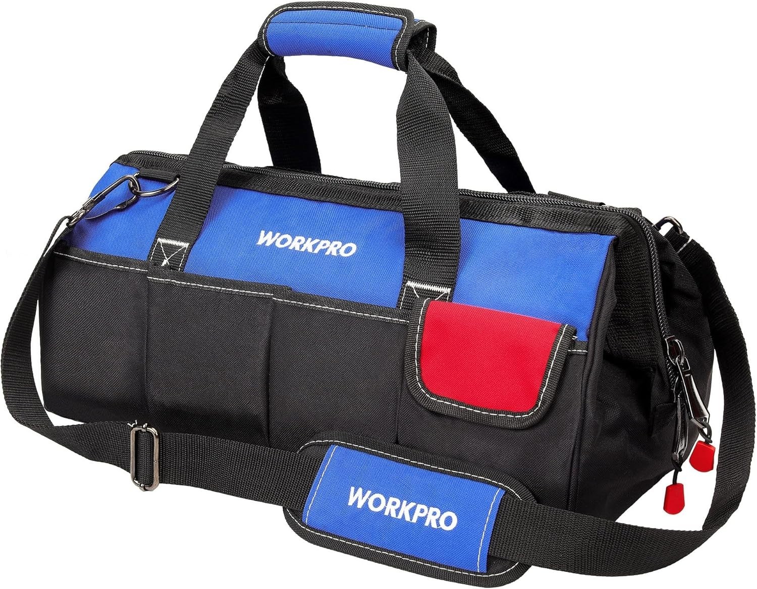 Versatile 18-Inch Tool Bag with Comfortable Shoulder Strap & Internal Loops