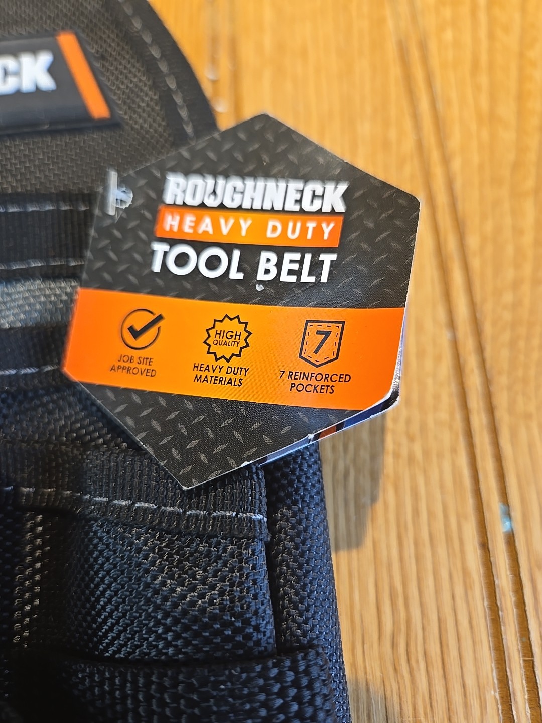 5 In. 5-Pocket Utility Tool Belt Pouch with Flap Fit