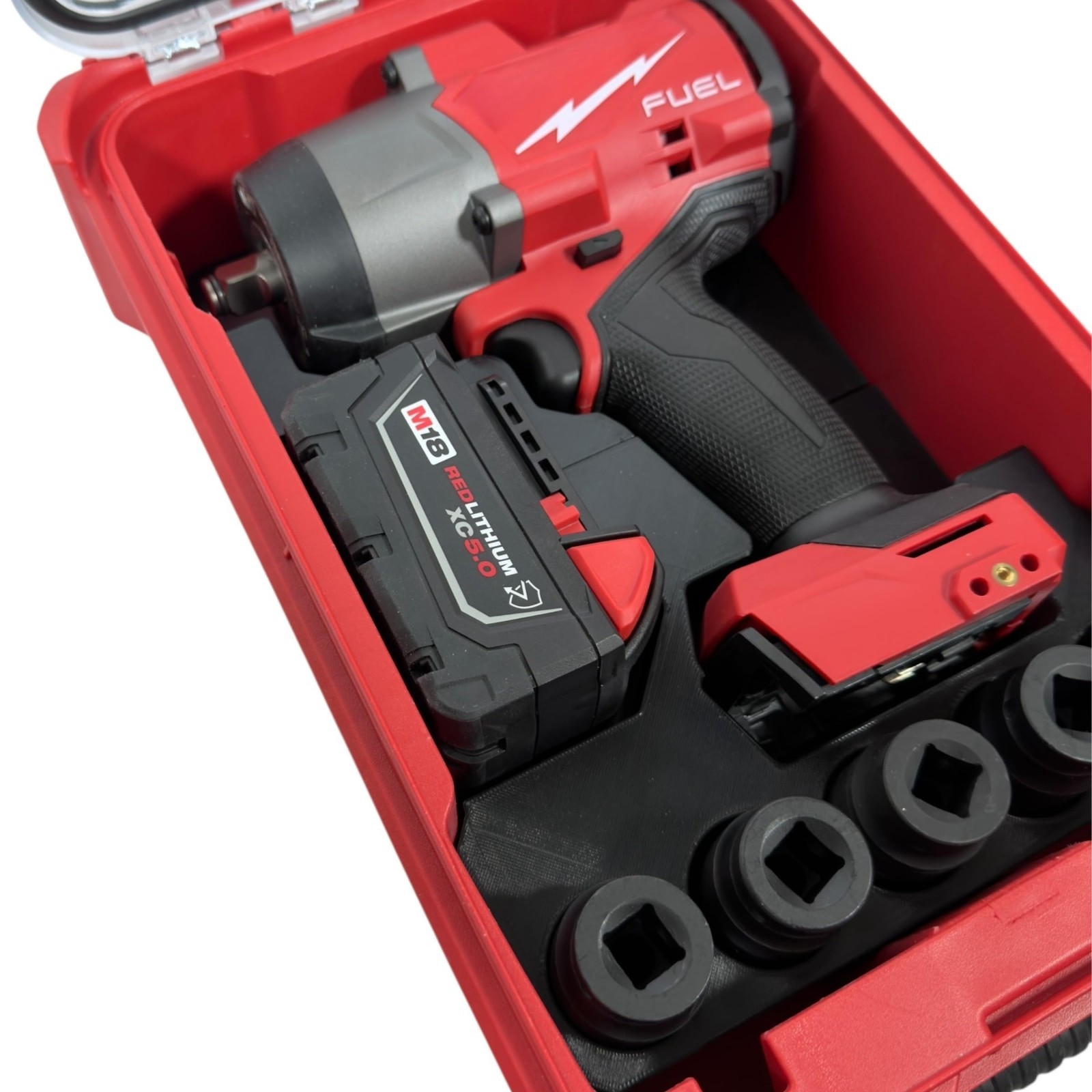 High Torque 1/2″ Impact Wrench Liner Insert for Packout Organizer, M18 Battery &