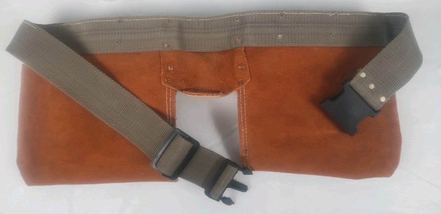 Companion Leather Belt Brown Multi Tool Belt Construction Handyman Adjustable