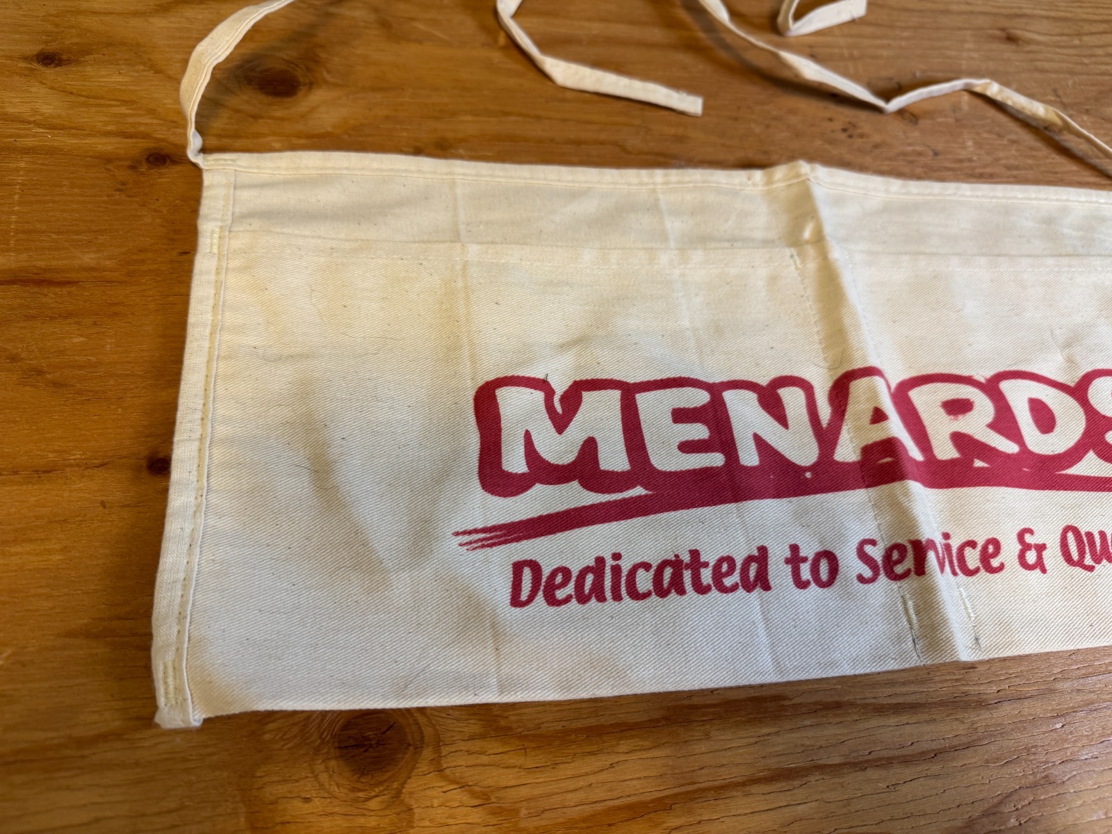 Menards Cotton Nail Apron 2009 Construction Home Projects 246-1003