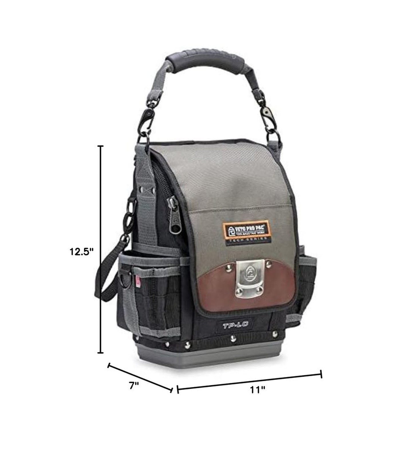 Veto Pro Pac TP-LC (Compact, Zippered Service Tech Tool Pouch)