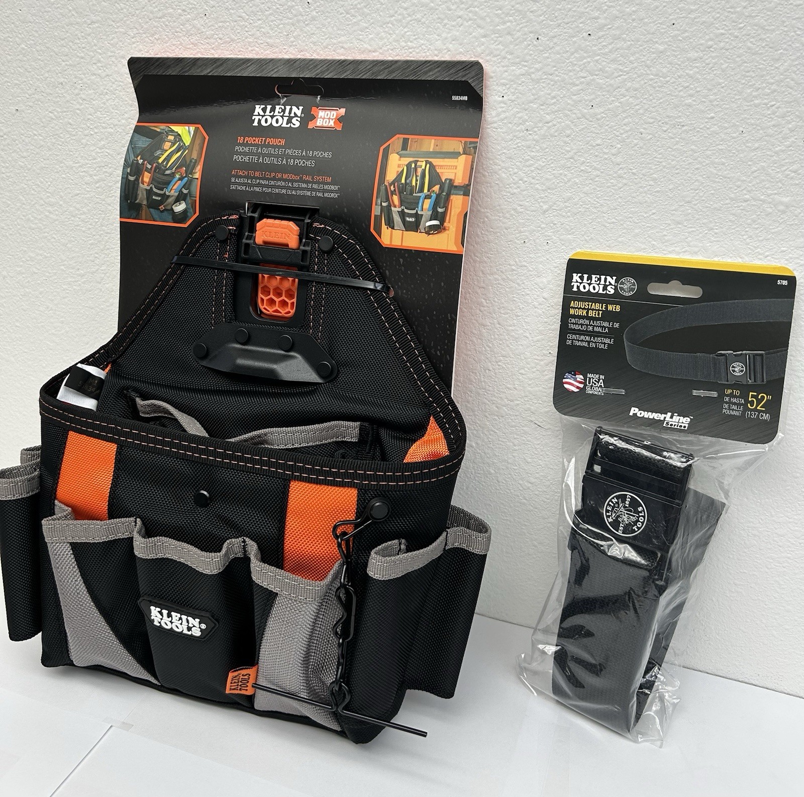 Klein ToolsMOD BOX 18-Pocket Tool Pouch & Belt (NEW)