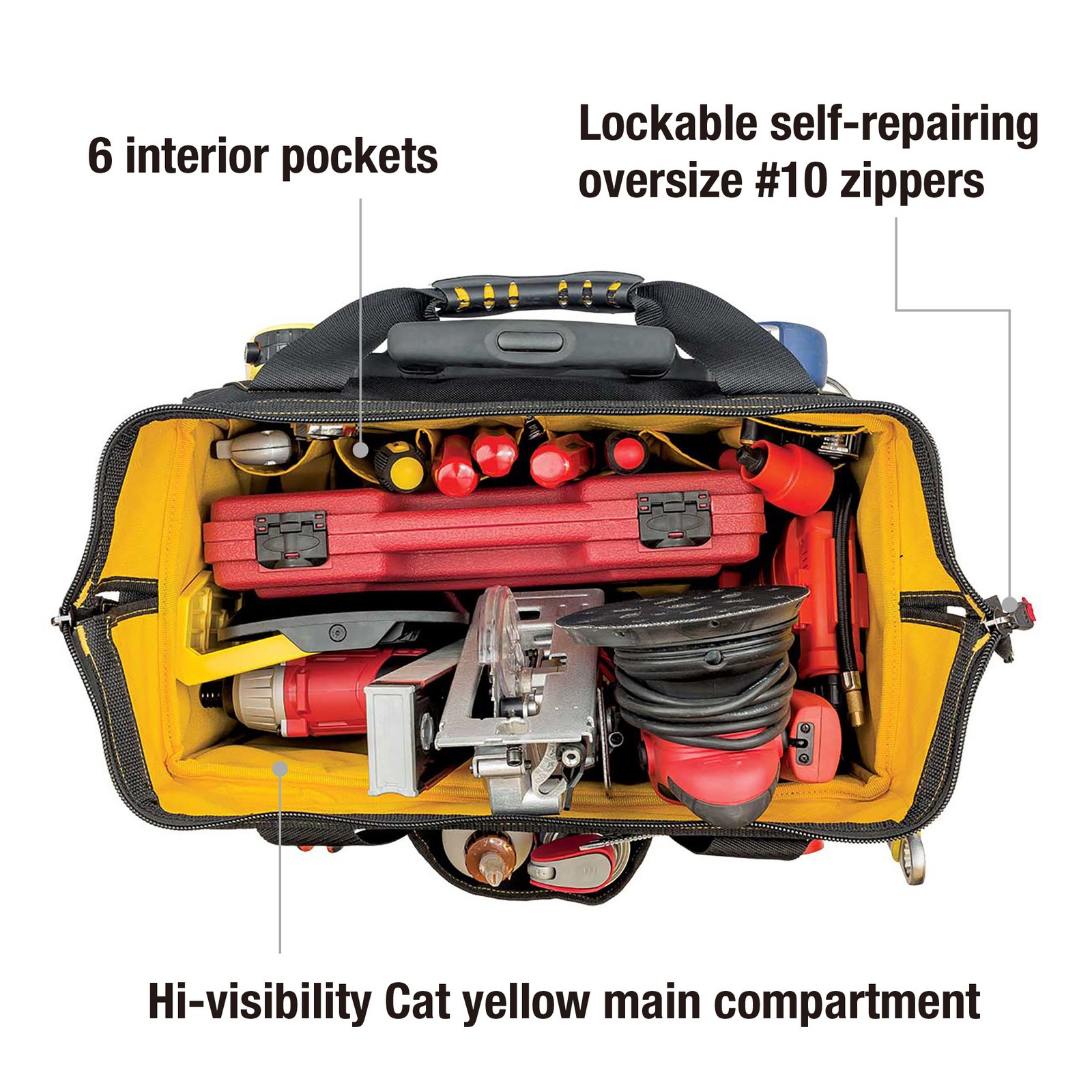 Cat 18 Inch Pro Rolling Tool Bag (Discontinued) – 980198N