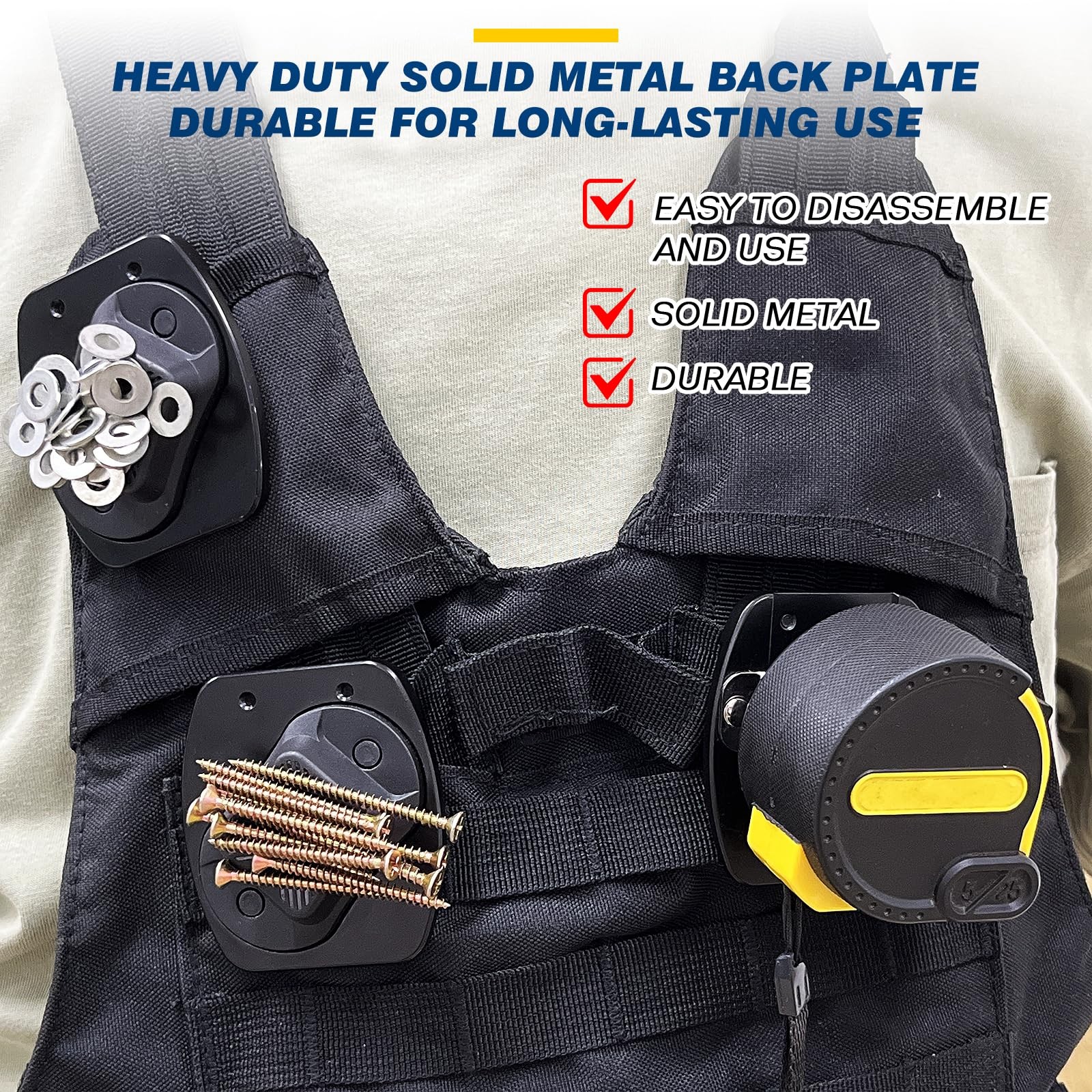 Magnetic Tool Holder for Belt, Strong Magnet Clip Men, 5210, 5210