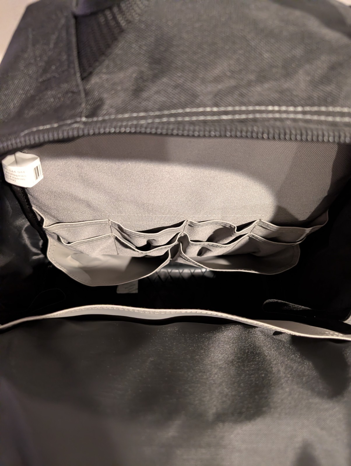 Husky 16 in. Tool Backpack Heavy Duty Rubber Bottom Storage Bag H-68003