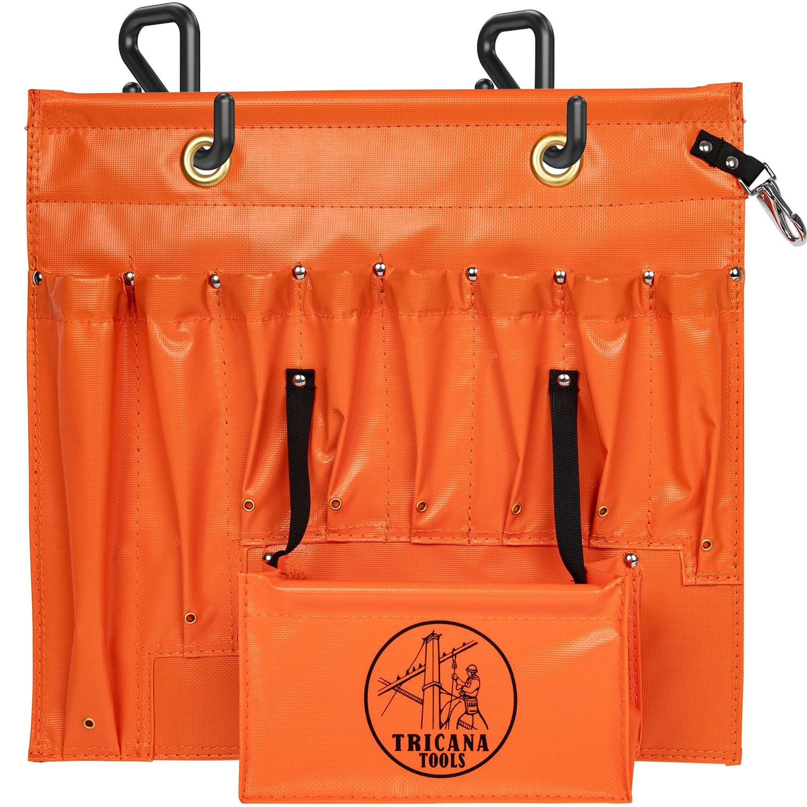 Lineman Tool Board, Aerial Apron Bucket Truck Tools Organizer with Over 8 Poc…
