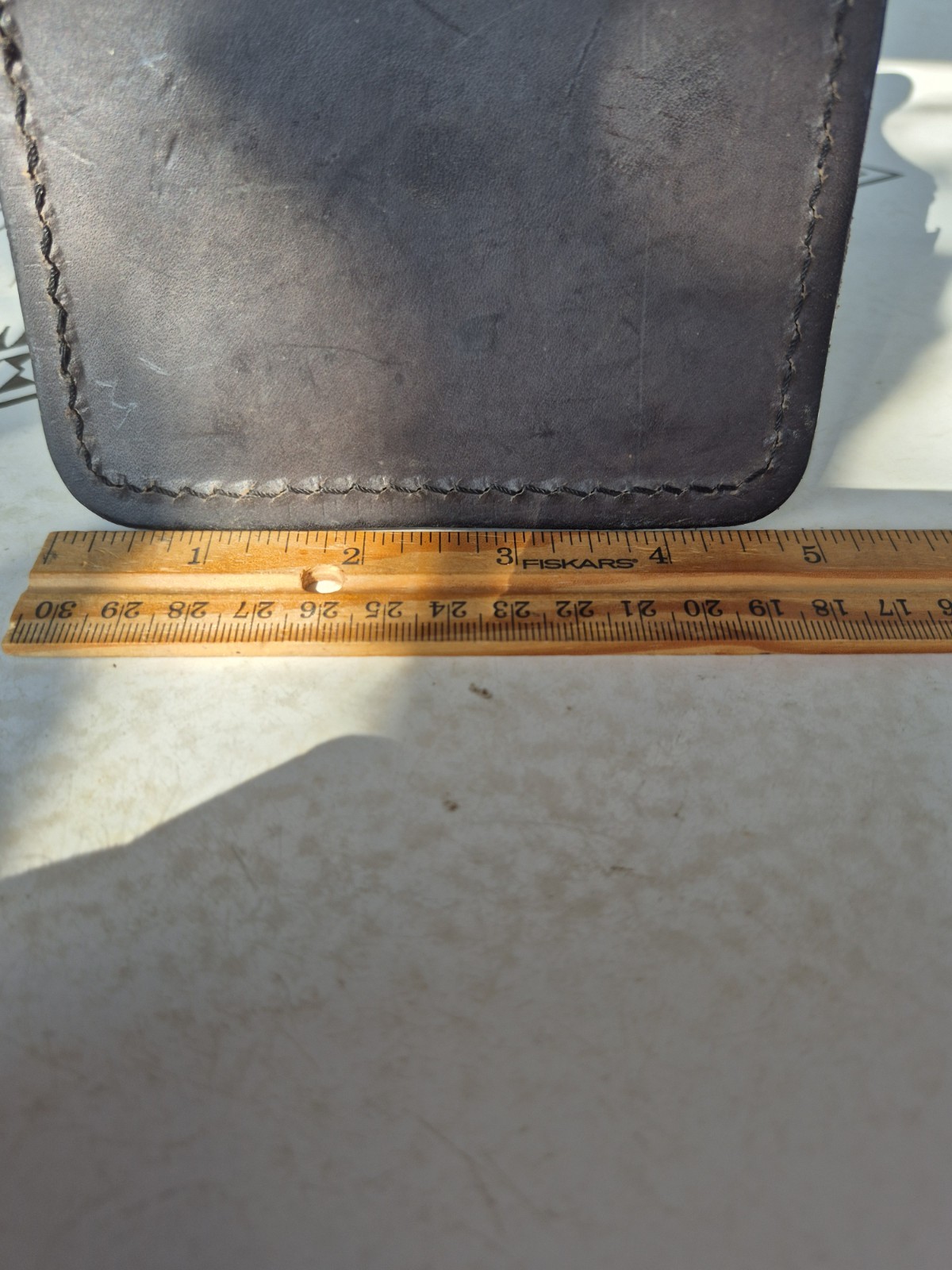 Vintage Craftsman Hammer Holder Loop Leather & Steel Made In Mexico