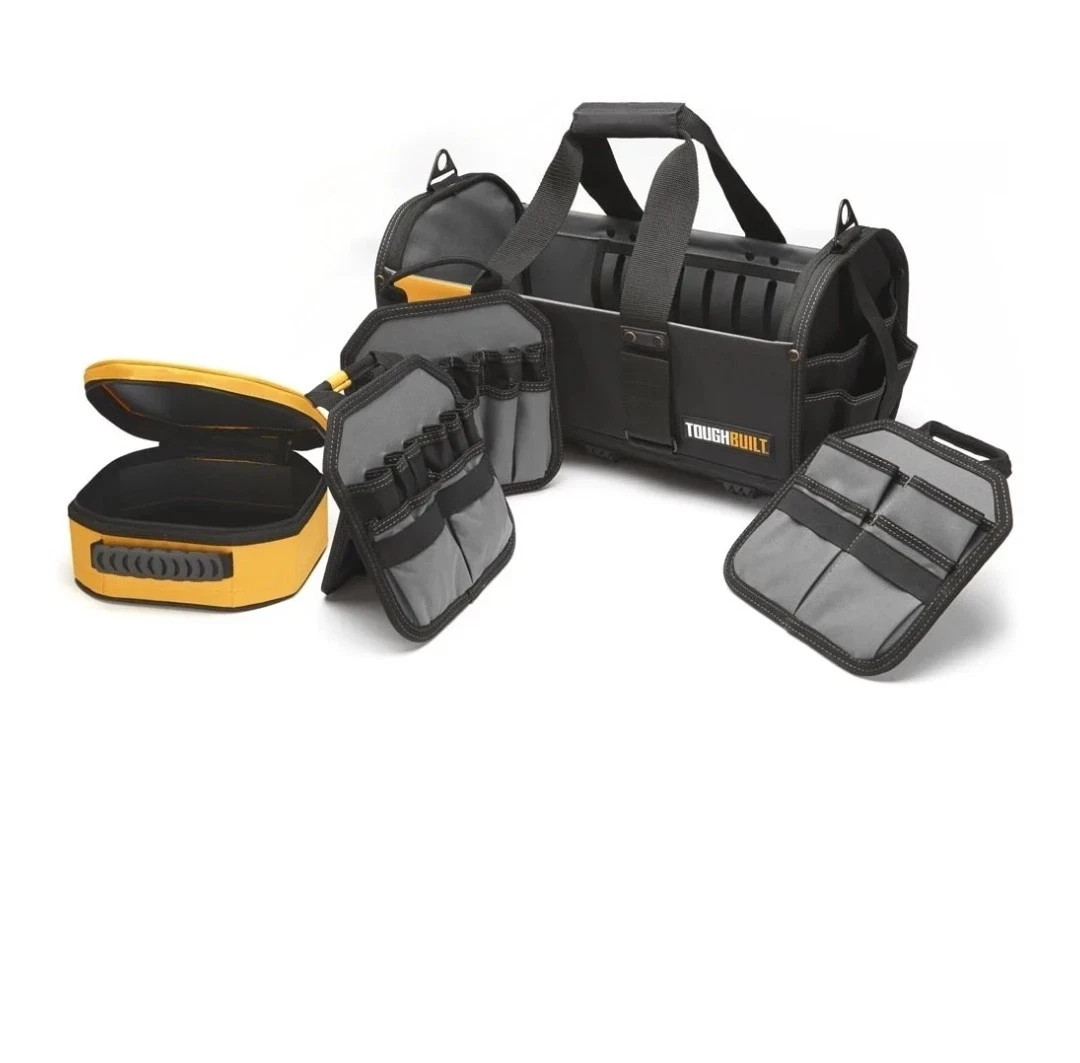 ToughBuilt 18″ Modular Tool Tote TB-81-18 HardBody 57 Pocket Heavy-Duty NEW