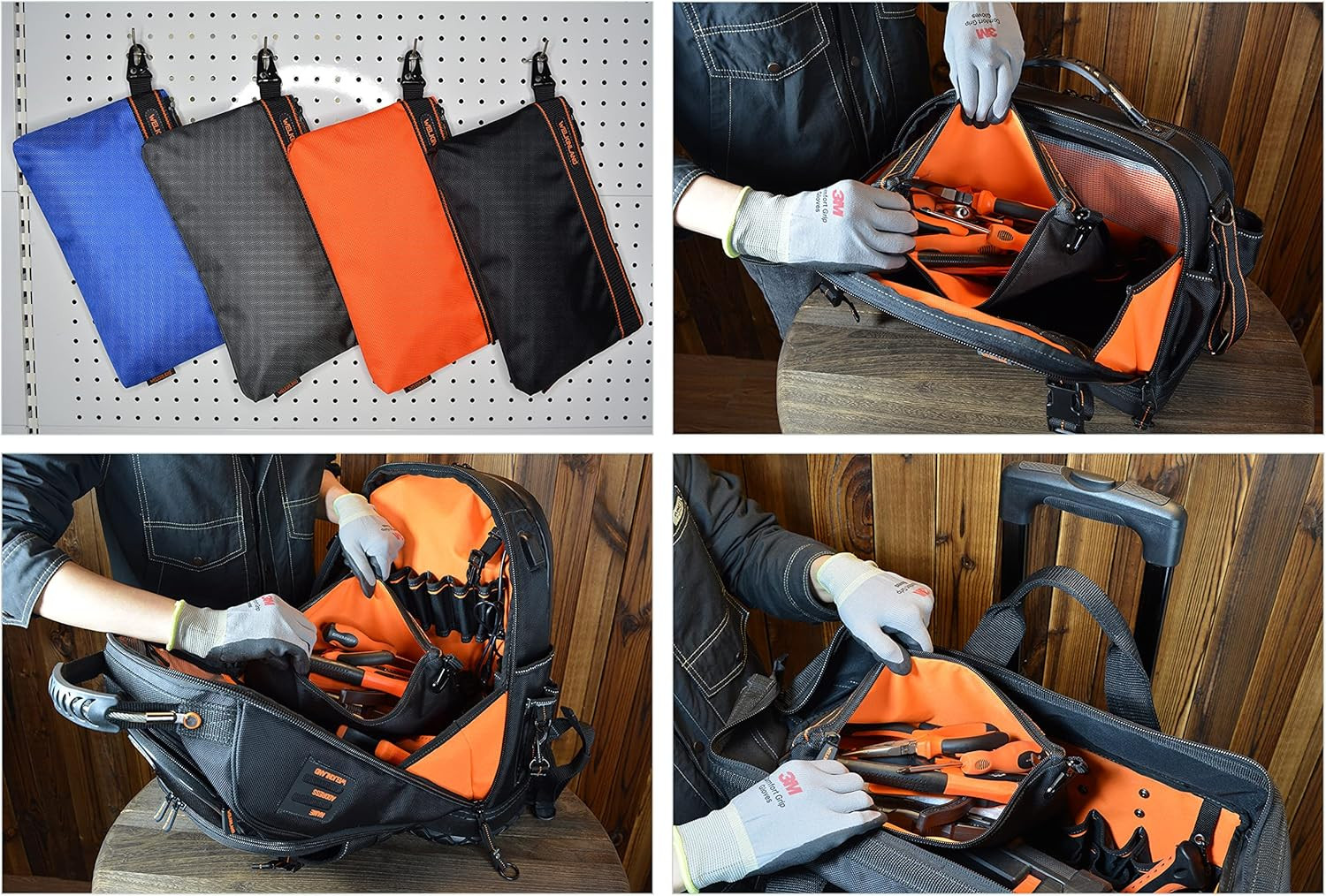Durable Tool Roll & Pouches for Organized Storage and Easy Access