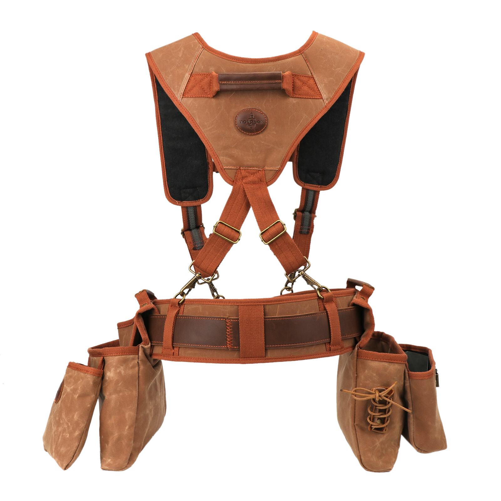 Electrician/Carpenter/Framer Tool Construction Bag Suspender Rig Beltbag