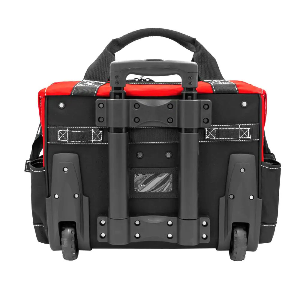 NEW Heavy Duty Pocket Rolling Tool Organizer Bag 18 In. Large Compartments