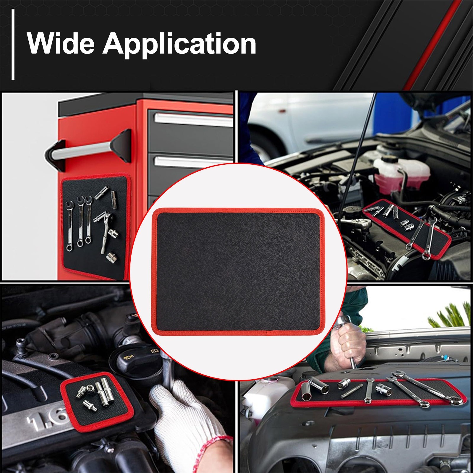 Magnetic Tool Holder Set with 3 Sizes Essential for Mechanics and Home Projects