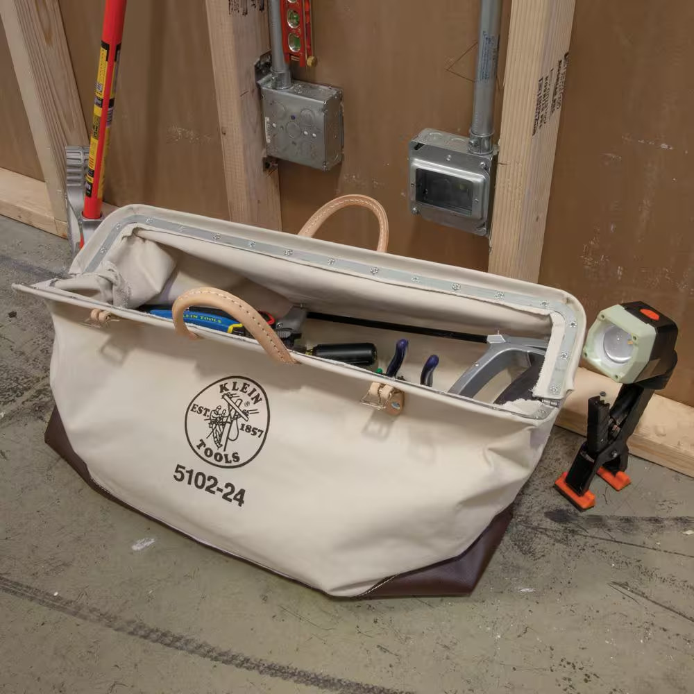 24 In. Canvas Tool Bag Free Ship NEW