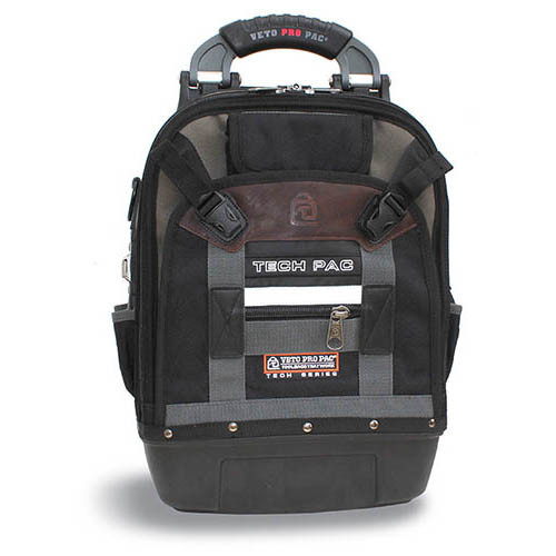Veto Pro Pac TECH PAC Backpack Tool Bag, 14.25 x 9.875 x 21.5 in.