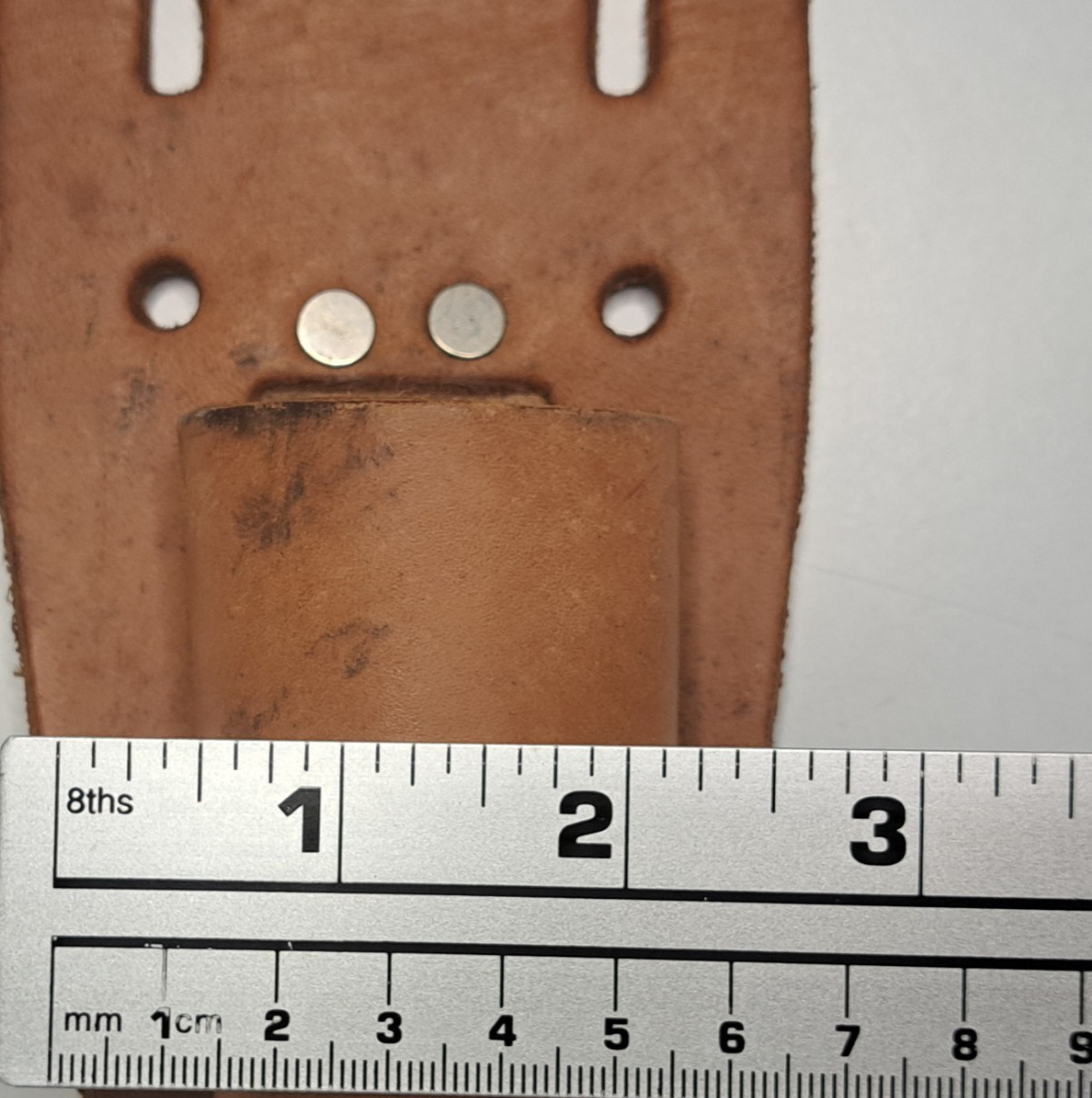 American Work Products Leather Tool Holder L-453 Made in Mexico 9″