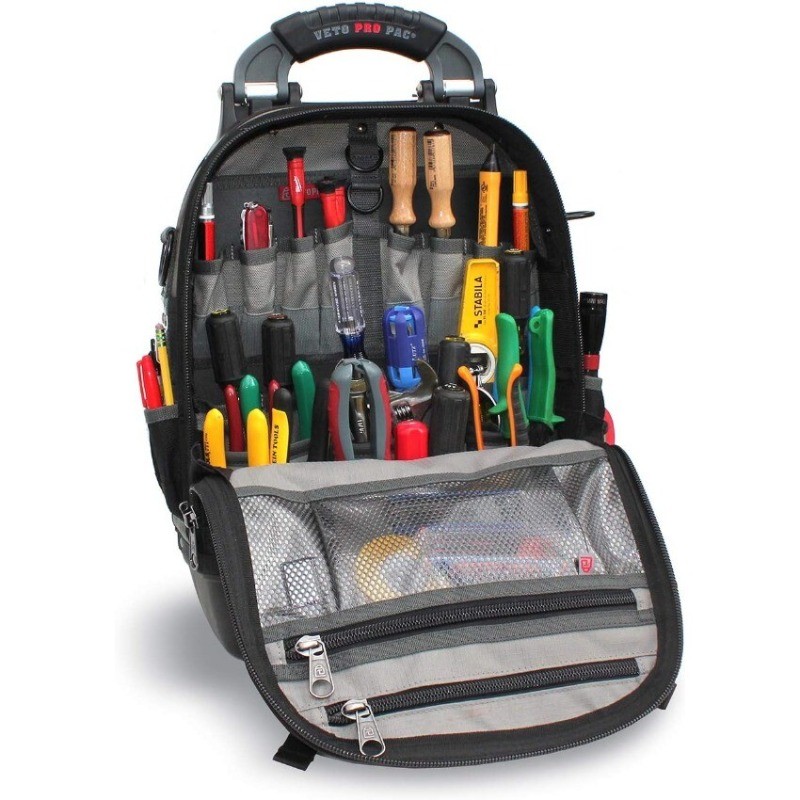 Veto Pro Pac Tech Pac Tool Backpack – Heavy-Duty Weatherproof Tool Bag