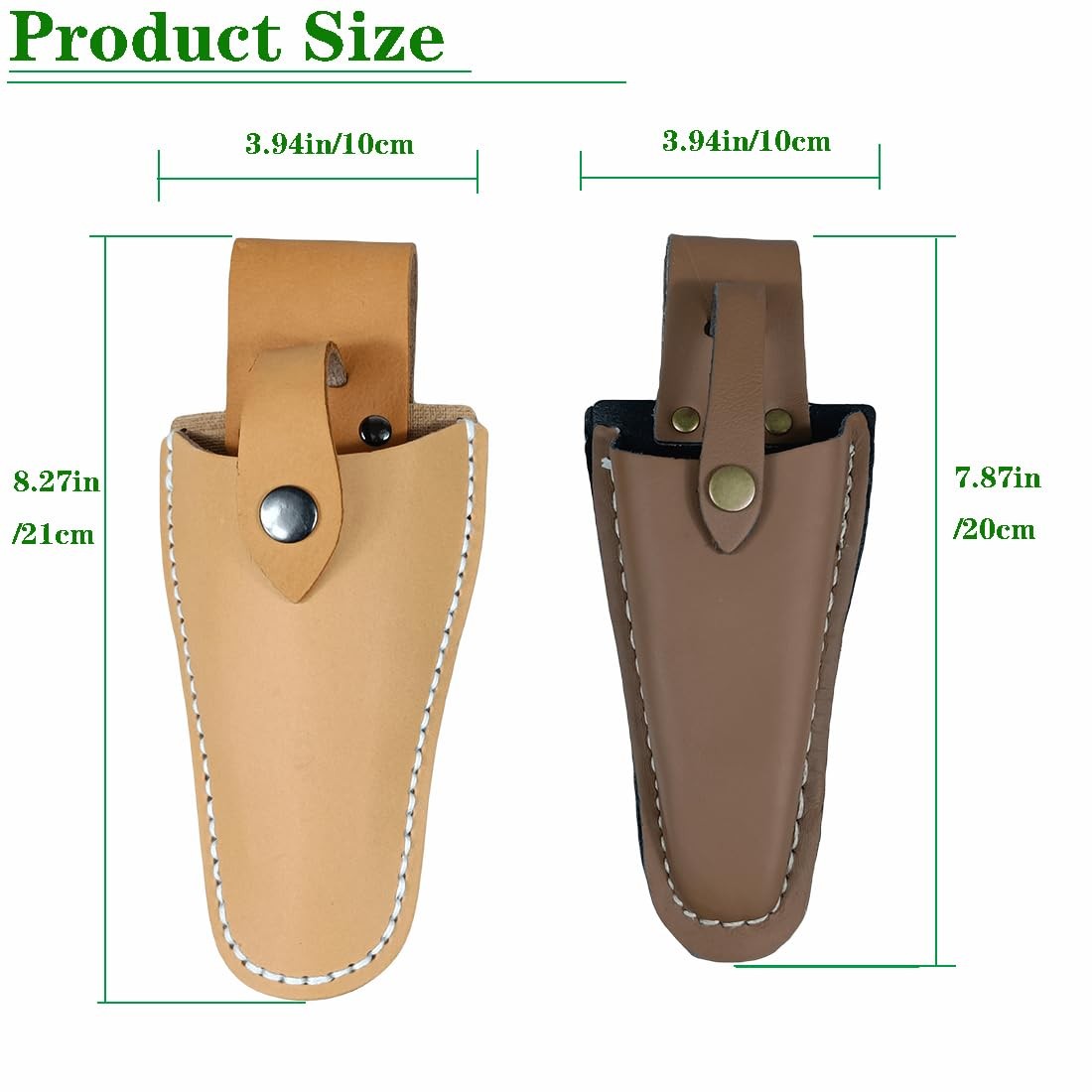 2pcs Pruner Holster,Pliers Holster with Snap Gardening Case Pouch Bag,Gardeni…
