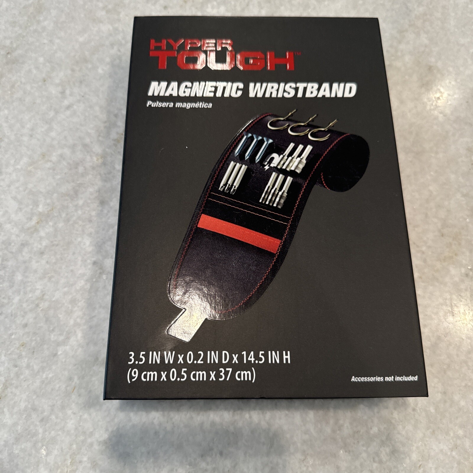 Hyper Tough Tool Storage Magnetic Wristband, Model 42868 Brand New