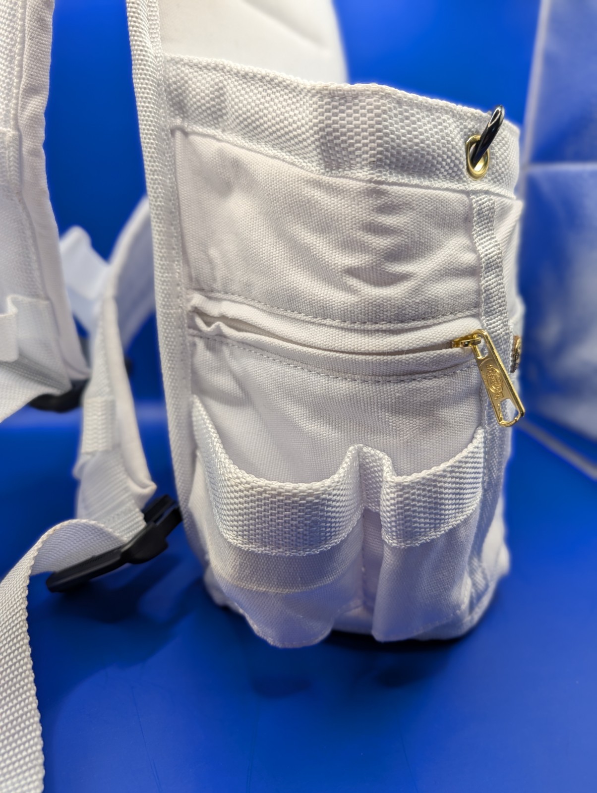 Painters Utility Tool Belt Pouch 8 Pocket White Dickies 57053