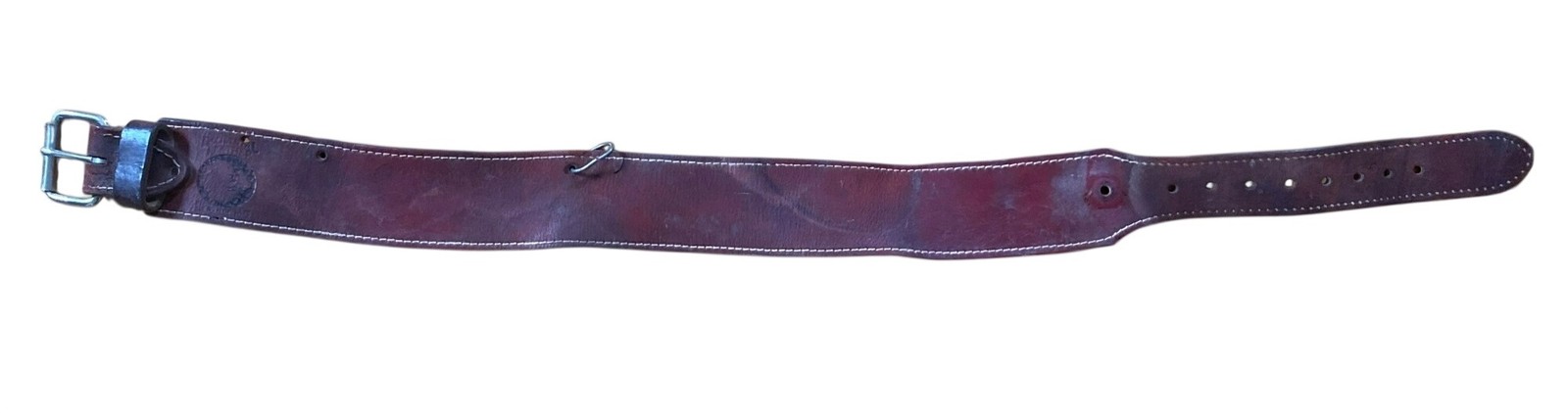 Vintage Occidental Leather 3″ Ranger Work Belt Heavy-Duty Brown Leather 39-32″