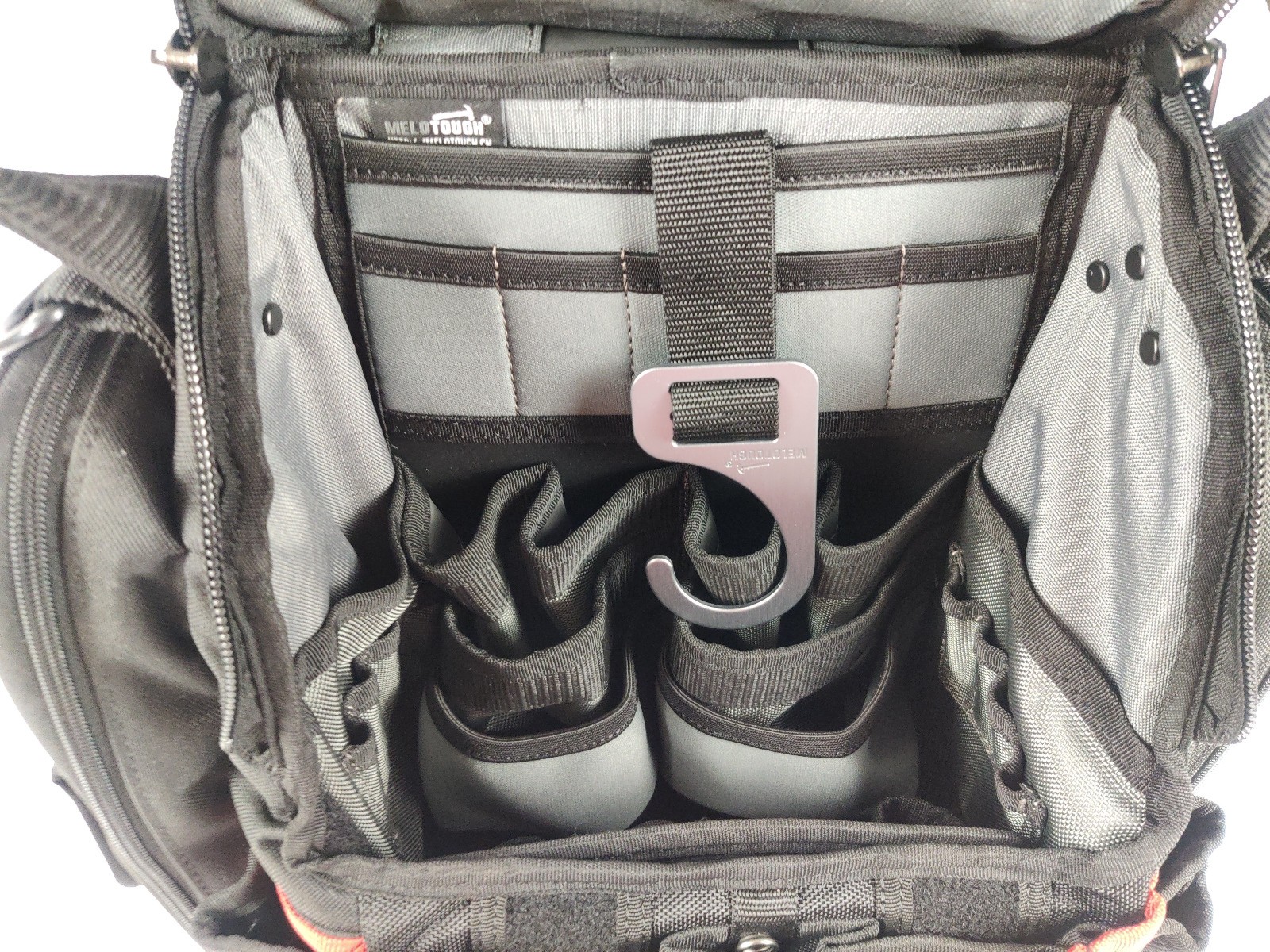 MELOTOUGH Tool Bag Electrician Technician Tote 55 Pocket Waterproof Base Pro PAC