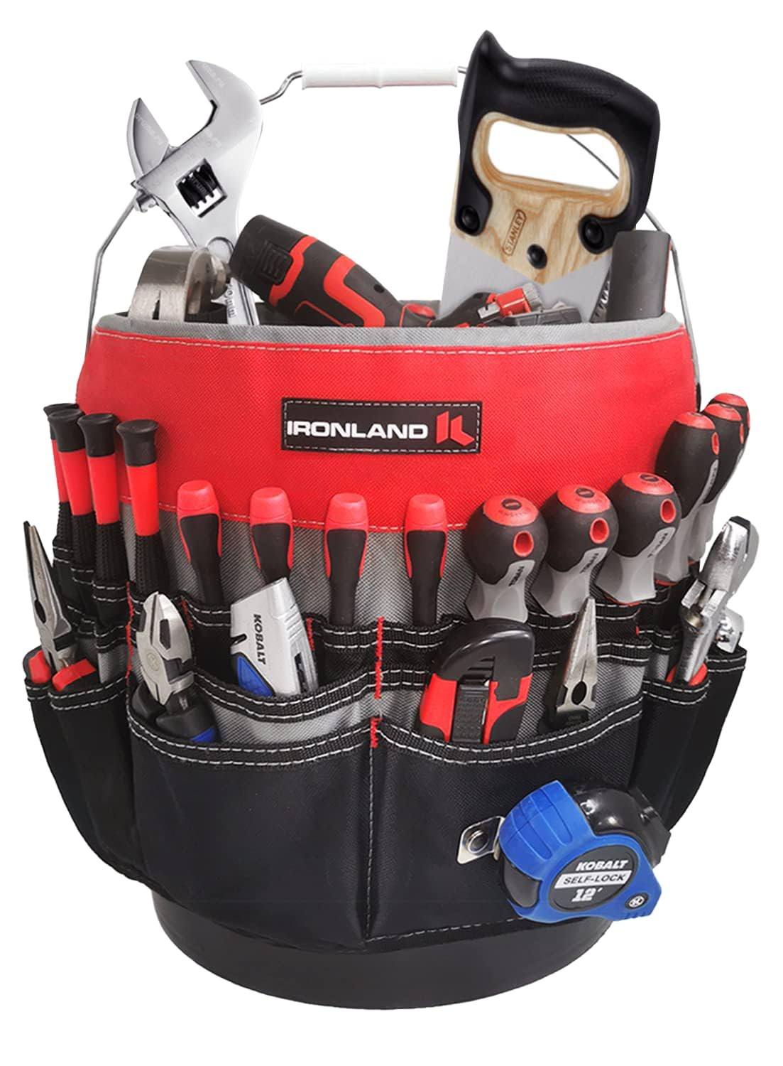Bucket Tool Organizer Fit 3.5-5 Gallon Bucket, 51 Pockets, Bucket Tool Caddy …