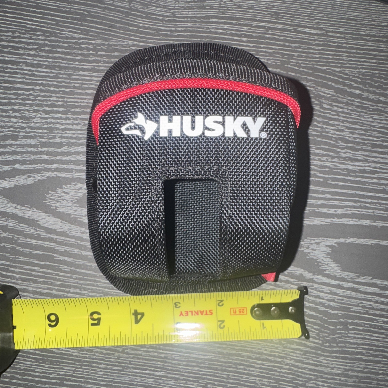 Husky 4.5 in. Tape Measure Holder Pouch Belt Clip