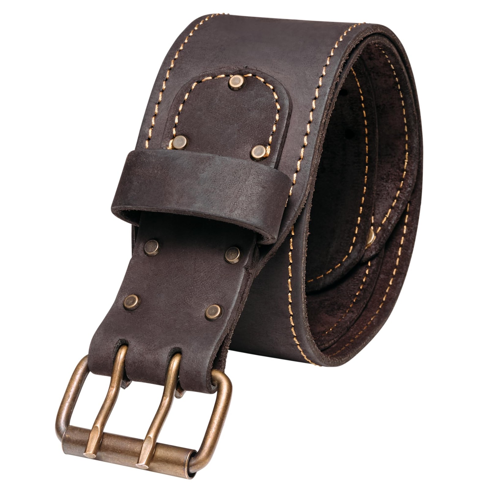 Men Leather Tool Belt Handcrafted Top Grain Pouch Carpenter Trade Professional