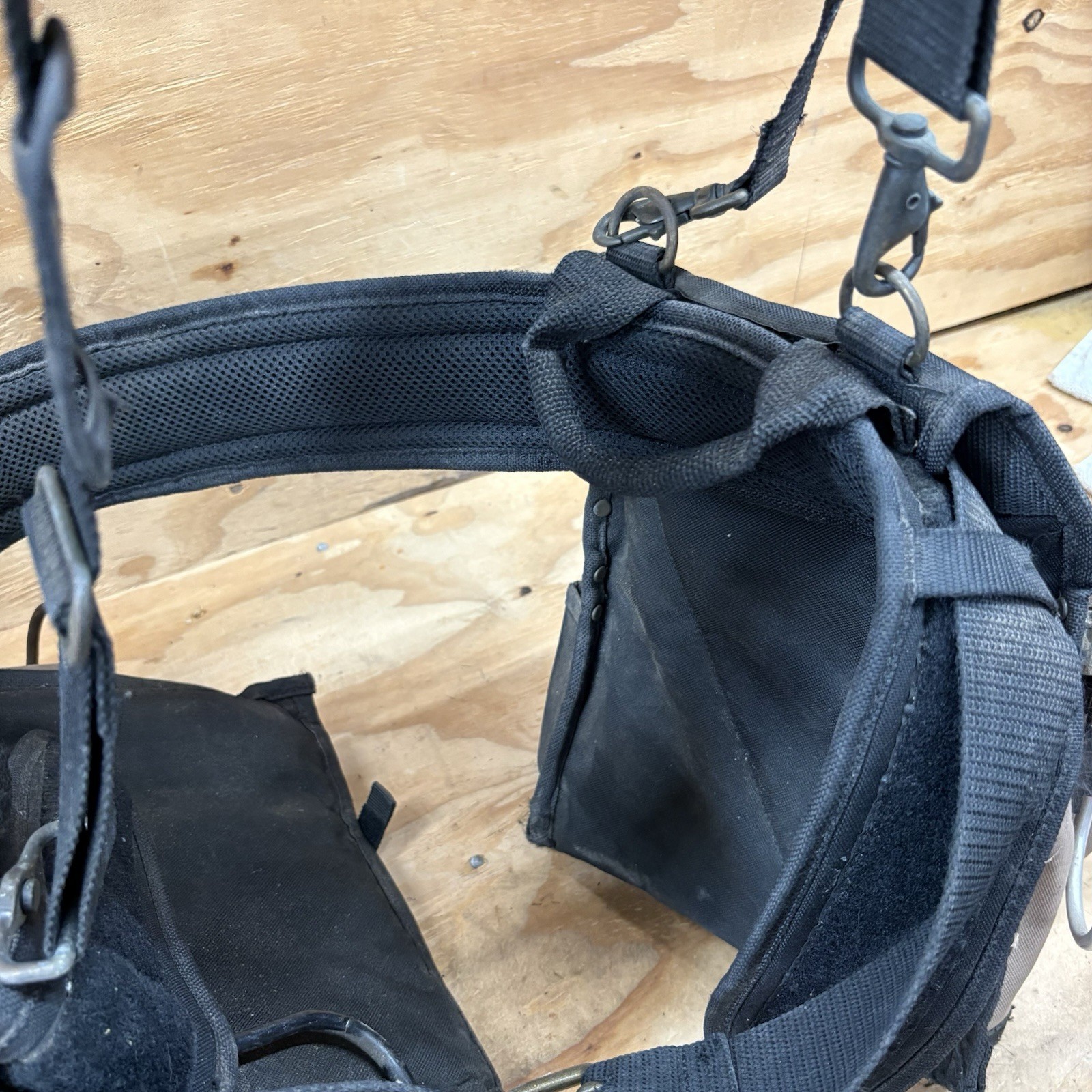 Husky Heavy Duty Work Tool Padded Belt & Suspenders