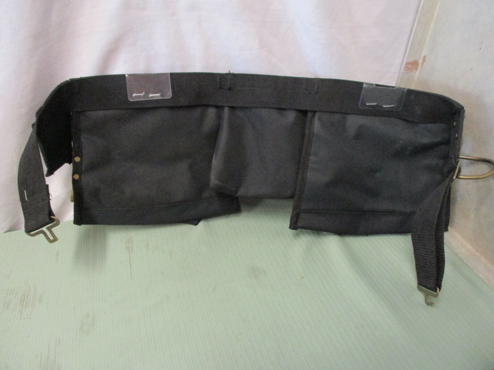 CLC Carpenter’s 12 Pocket Work Apron Toolworks Tool belt Black Tan Fix Build