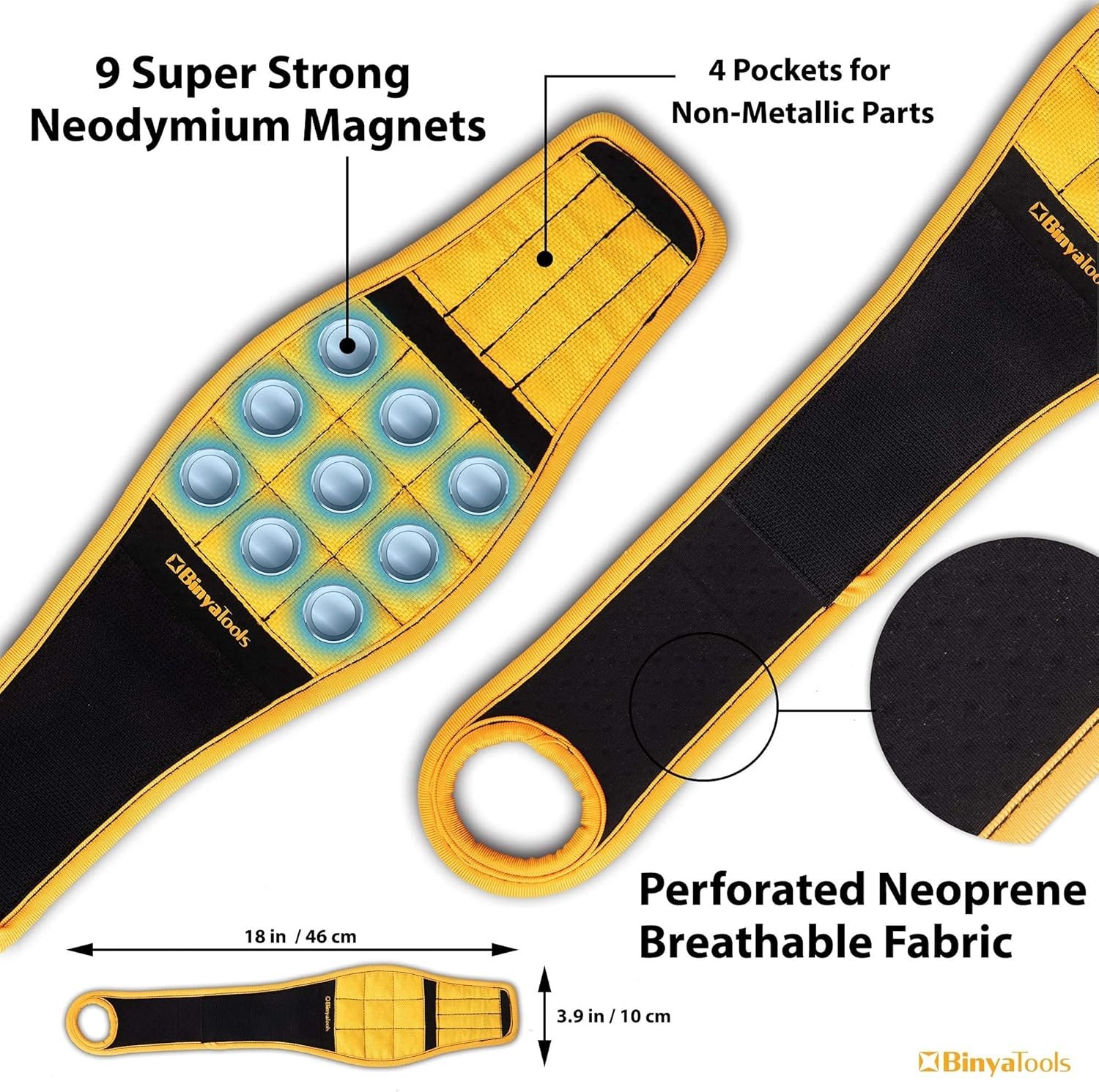 Lightweight Magnetic Tool Wristband for Men – Comfort & Functionality Combined