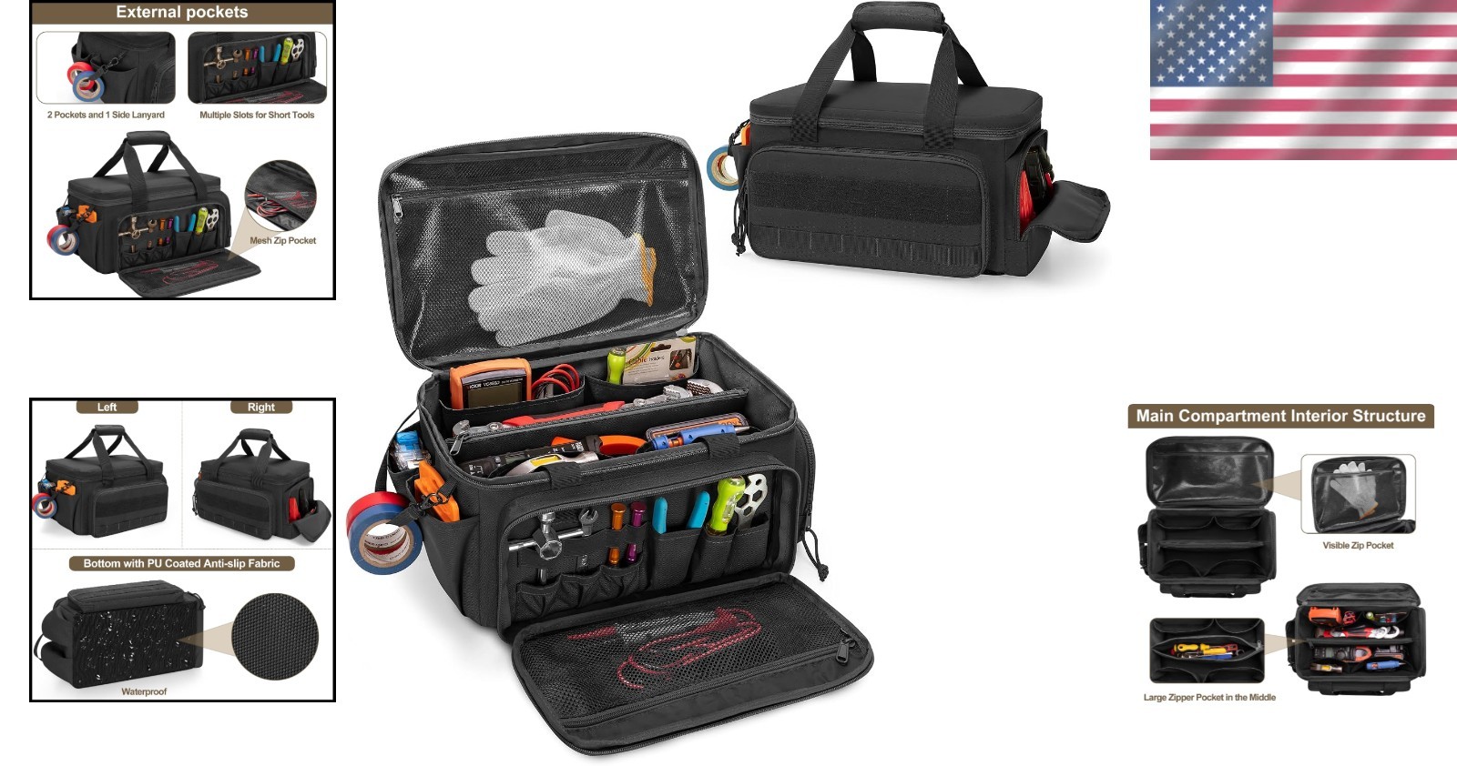 Professional Tool Bag for Carpenters