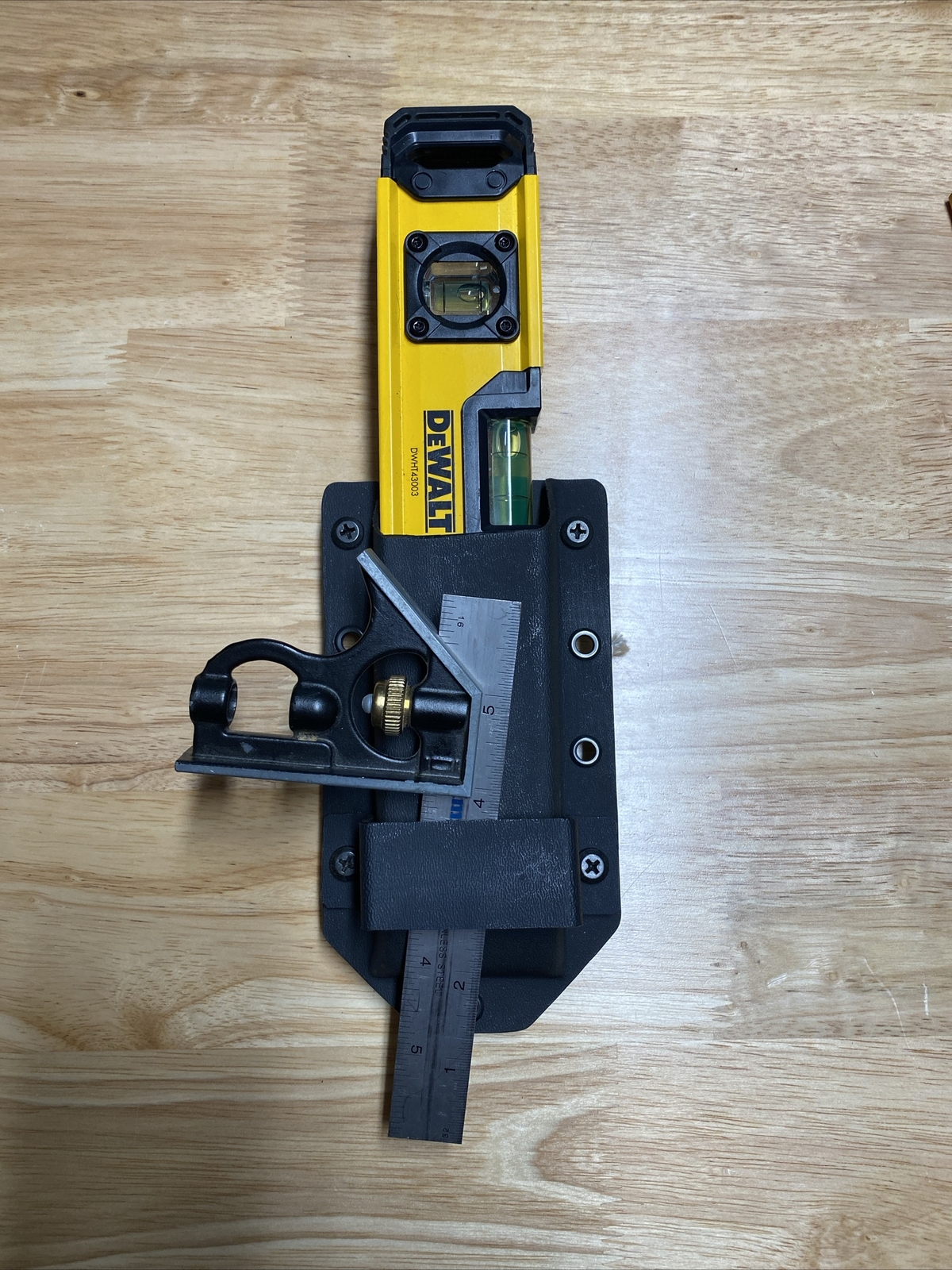 Utility knife holster and tool pouch. Cordless Drill Holster / Hanger. KYDEX.