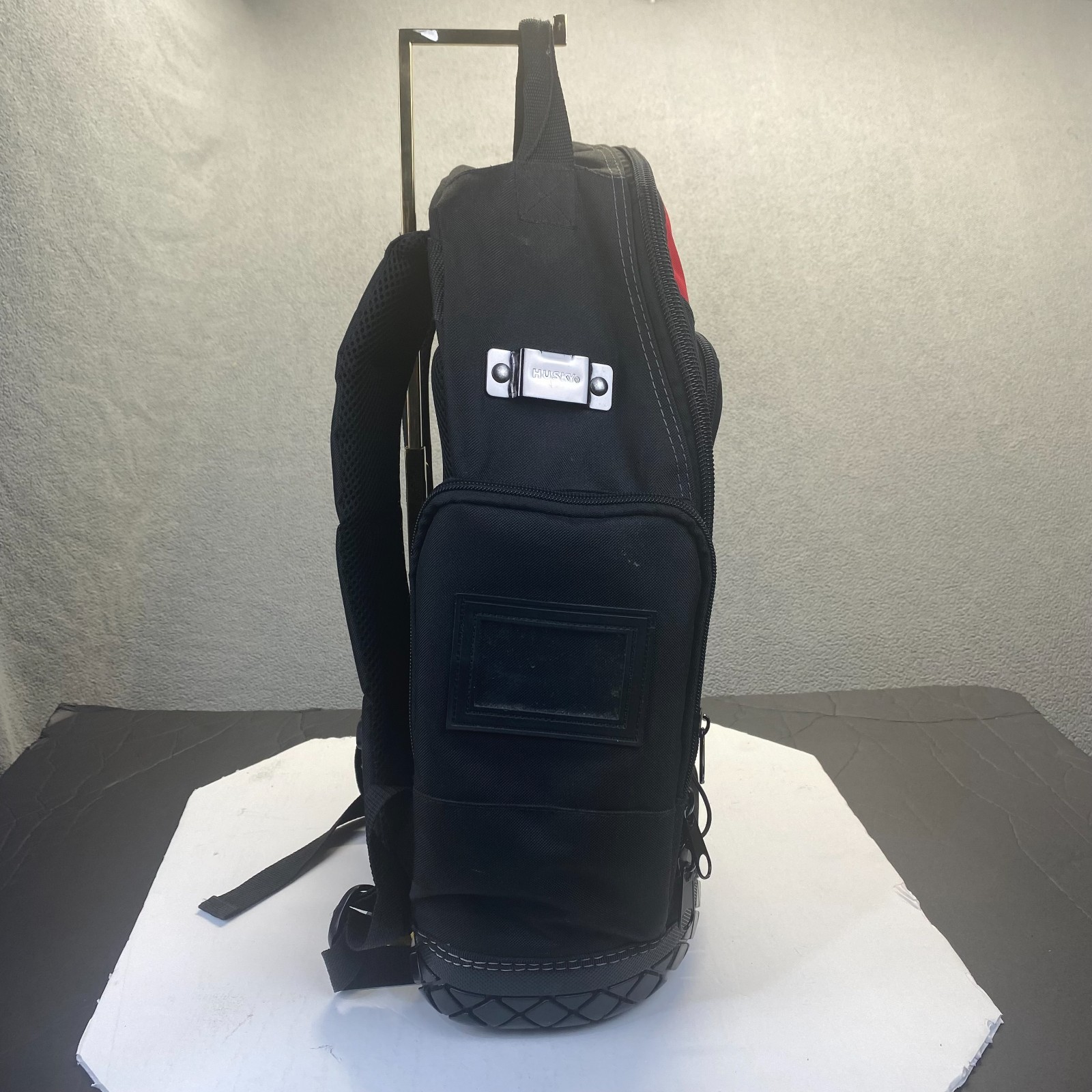 Husky Pro Tool Backpack Heavy Duty Rubber Bottom Storage Bag (H-68003-03)