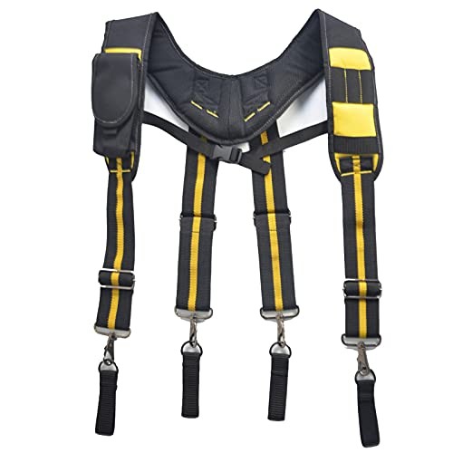 Tool Belt Suspenders Construction Bag Suspenders Padded Work belt Suspenders