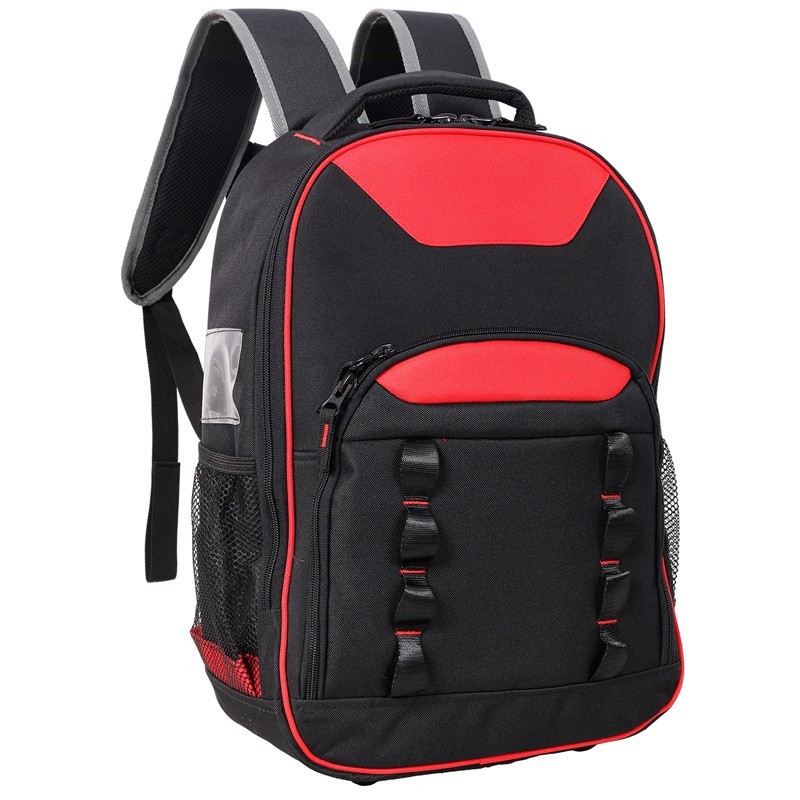 Heavy-Duty Tool Bag Oxford Cloth Multifunctional Tool Backpack for Electricians