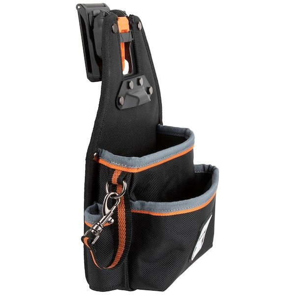 Klein Tools 55833Mb Pouch, Tool Pouch, Modbox, Open, Black/Gray/Orange,
