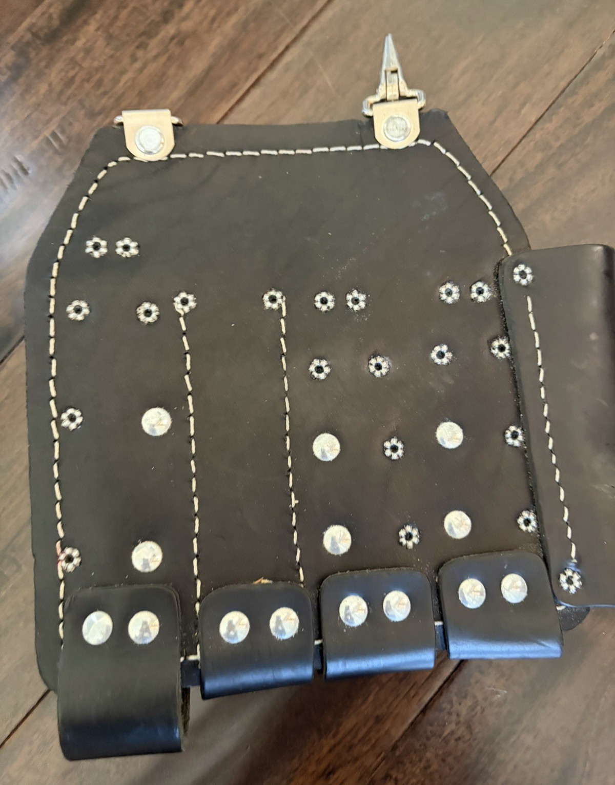Bashlin III-FLDSX 5 Pocket Linemans Tool Pouch Black Flex-Fit Belt Holster