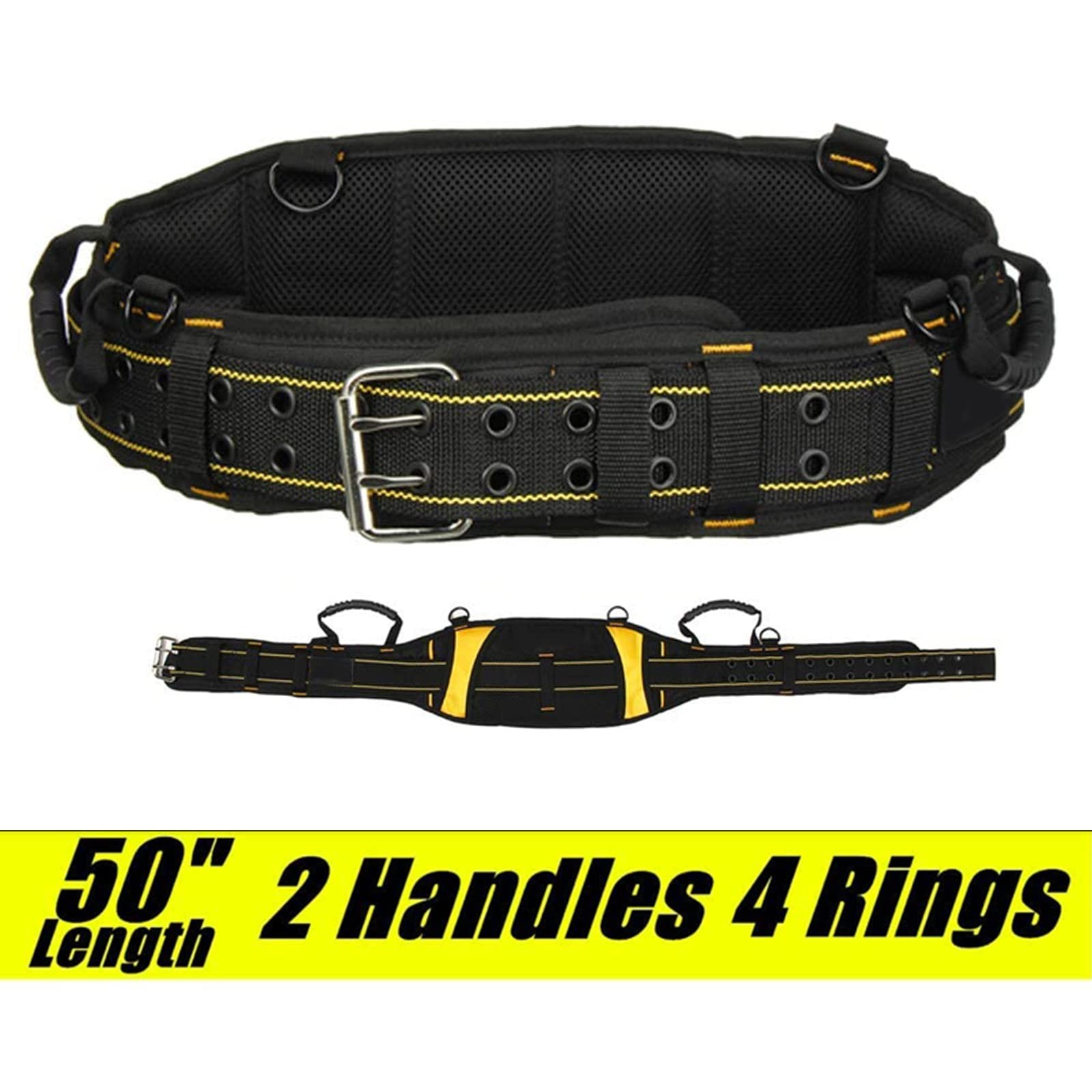 Padded Tool Belt Comfortable Tool Belt for Men Heavy Duty Work Tool Belt With…