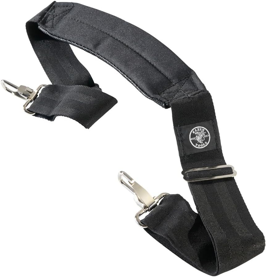 Klein Tools 58889 Padded Adjustable Shoulder Strap, 37 to 55-Inch, for Klein Too
