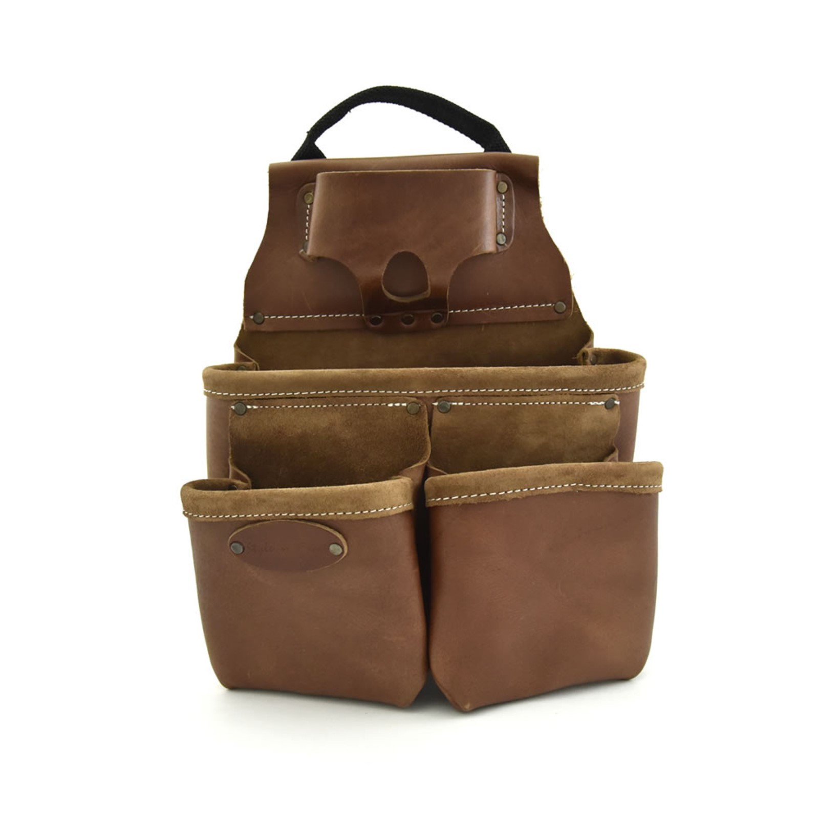 Style n Craft 98435 – 9 Pocket Nail & Tool Pouch in Top Grain Leather