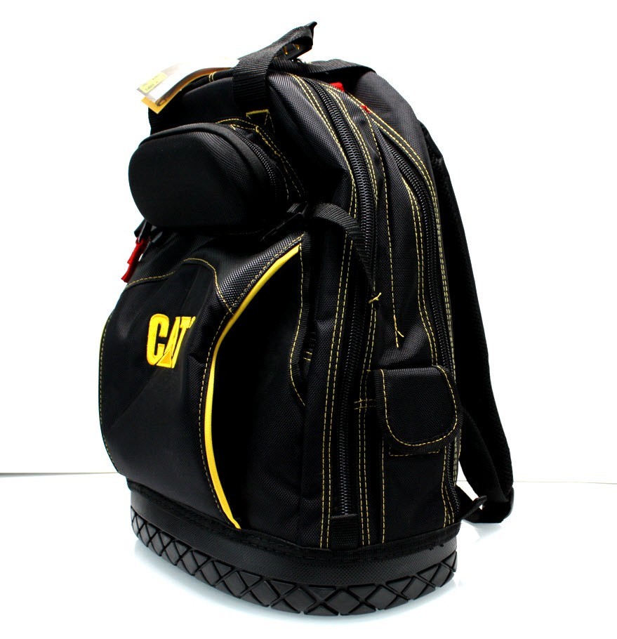 CAT Caterpillar 18″ Heavy Duty PRO TOOL / LAPTOP Backpack – 29 Pockets 🌟NEW🌟