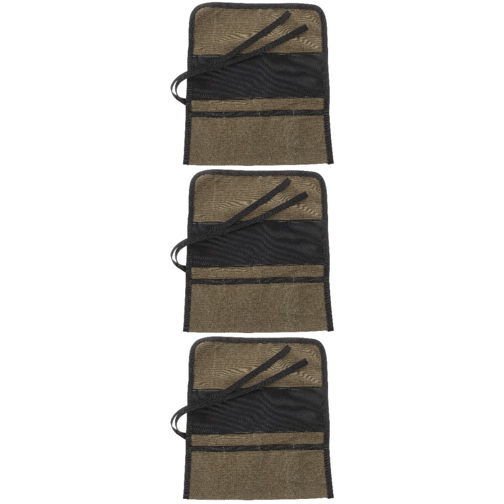 3 Count Woodworking Tool Bag Rolling up Multi-function Mechanic Organizer