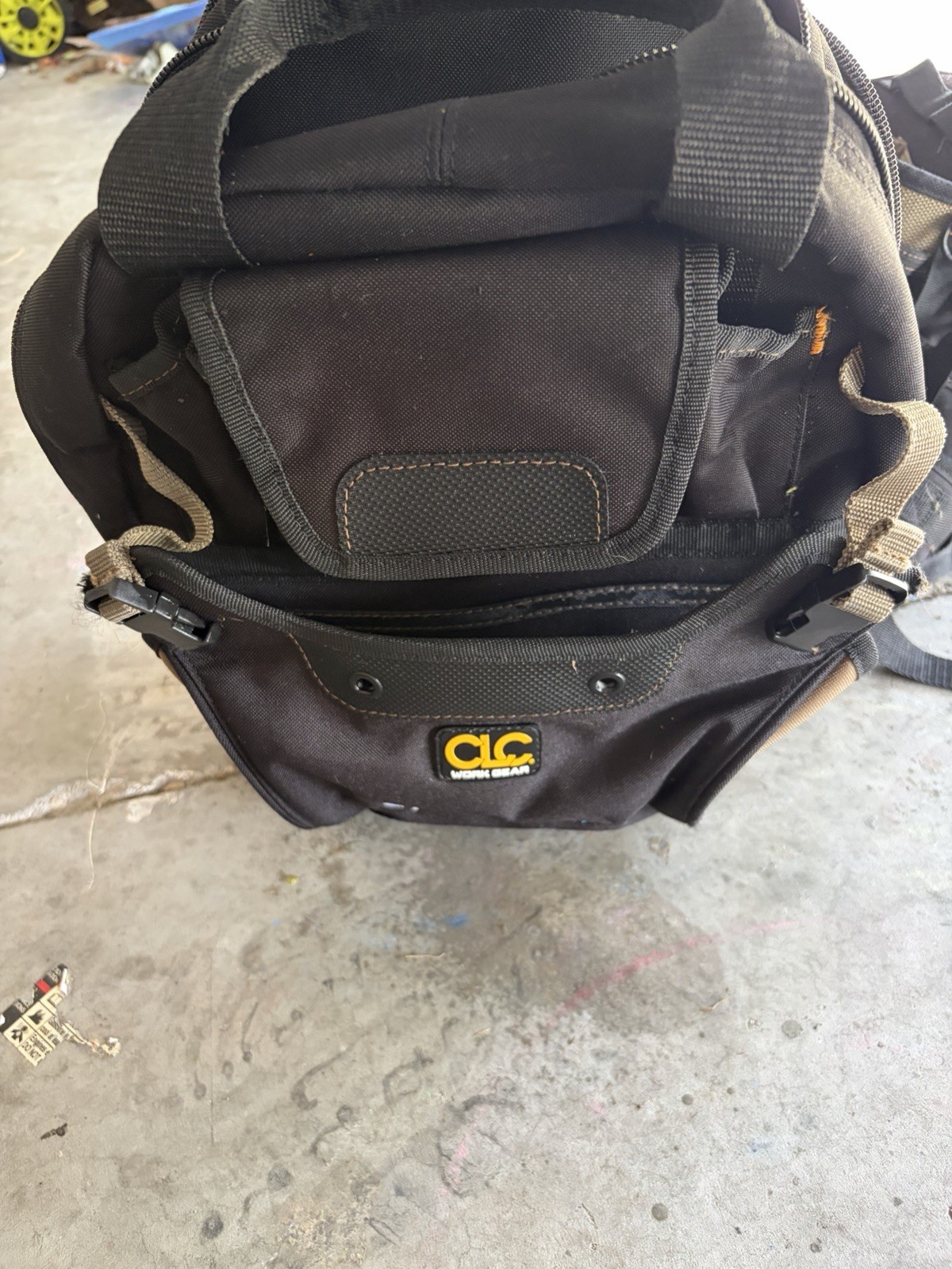CLC Work Gear Black BOOKBAG Tool Bag