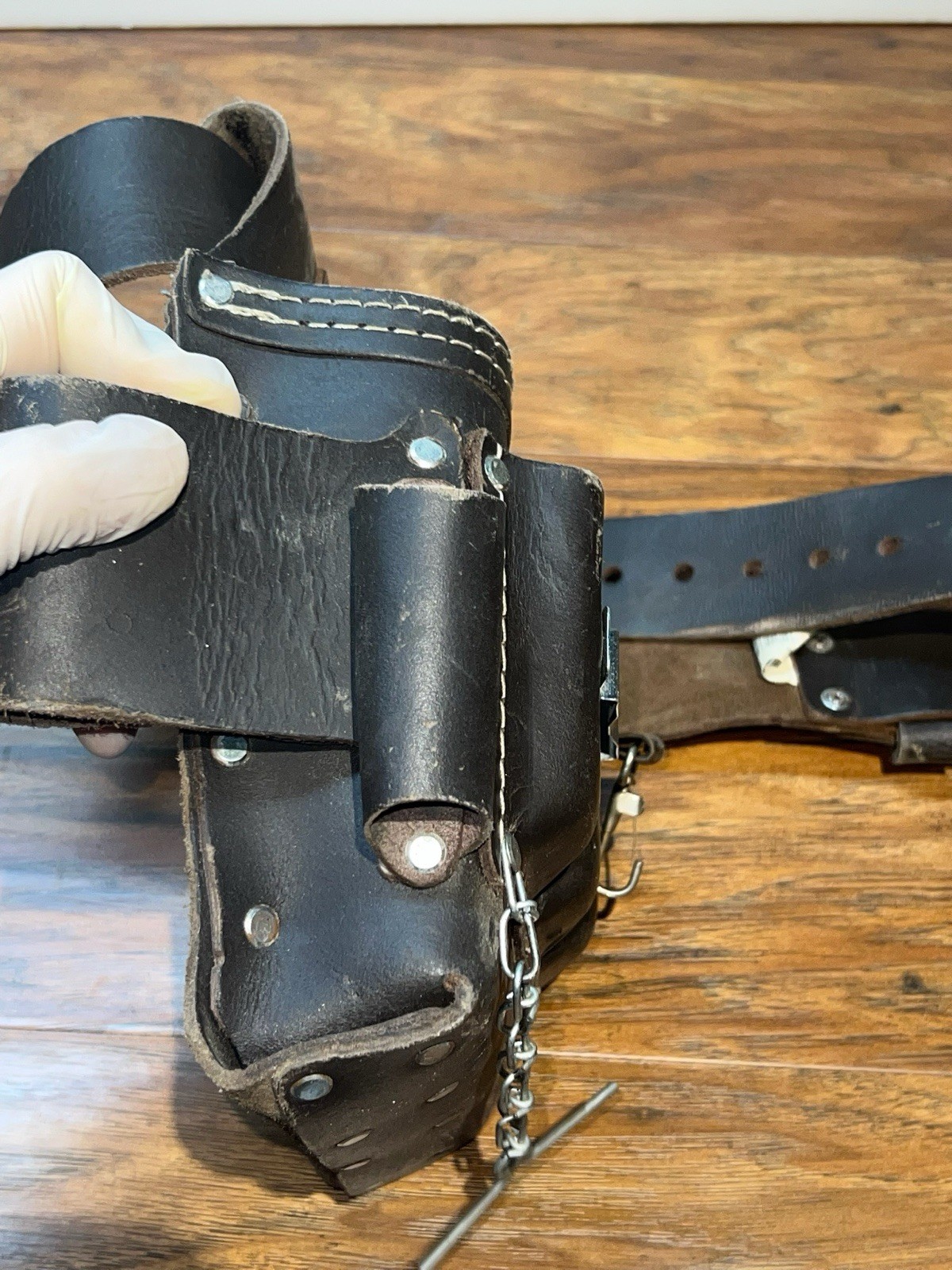 AWP HP High Performance Leather Tool Pouch With Leather Belt