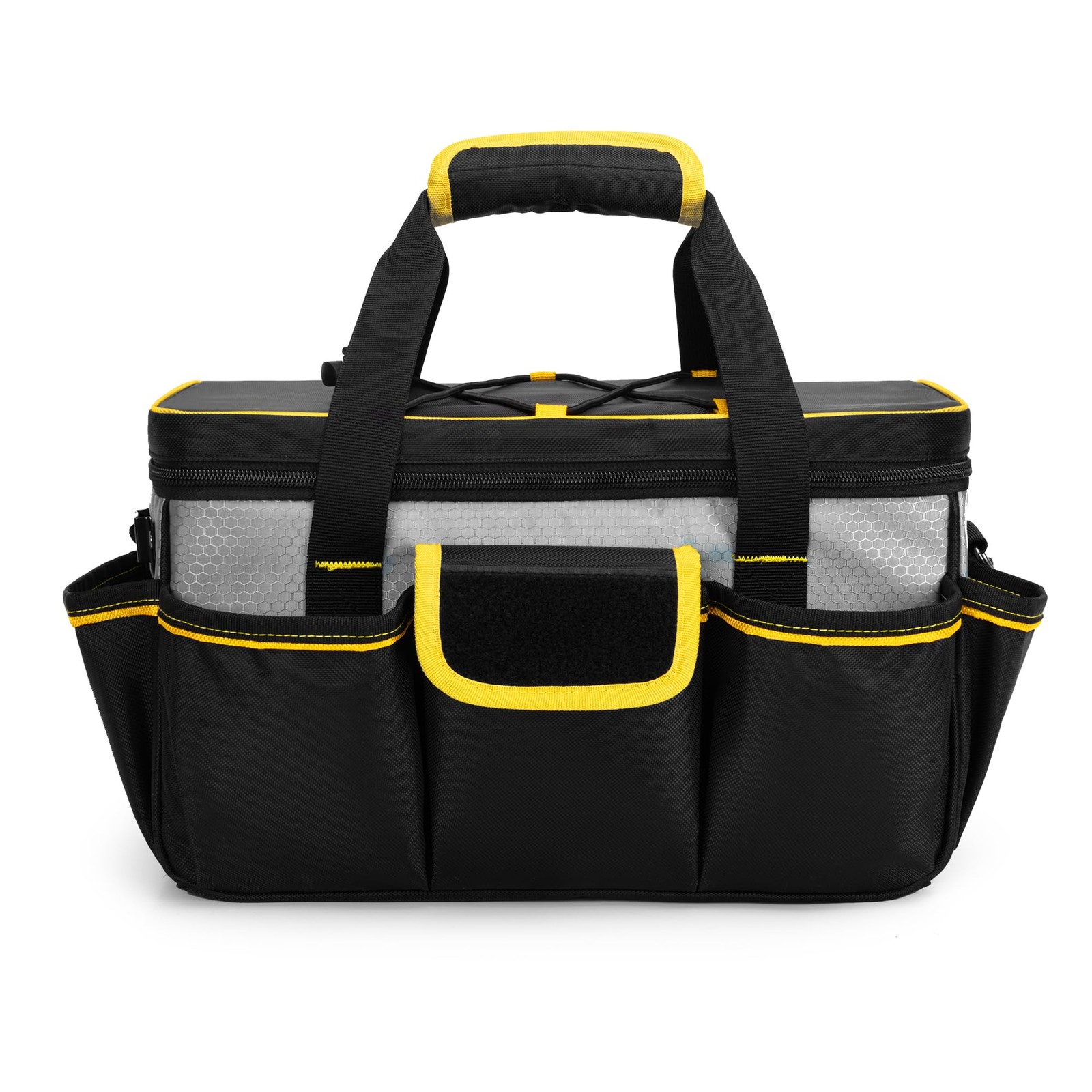 12-inch Tool Bag, Hand Tool Storage Organizer Bag for Men, Multi-purpose Work…