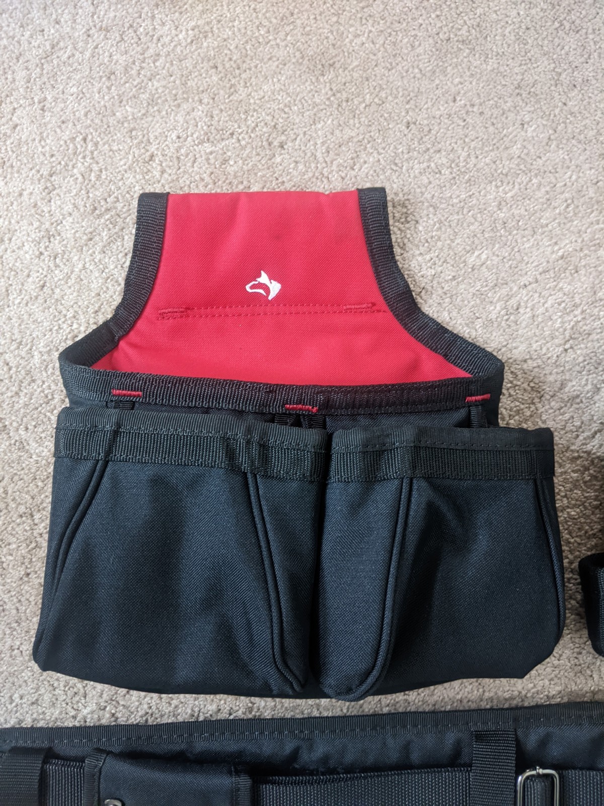 Husky Handyman 2-Bag Work Tool Belt, Carpenter, Construction, HVAC, Electrician